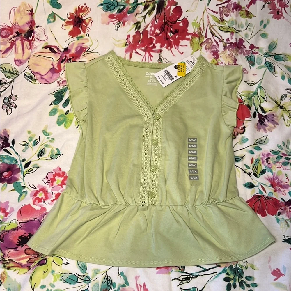 Carter's Green Tank Top New!